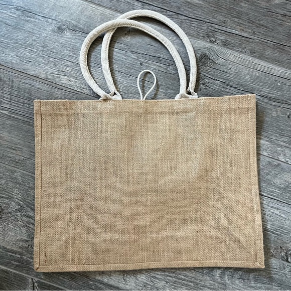 NWT L’BRI Canvas Market Tote - Picture 3 of 4